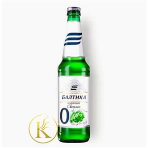 نوشیدنی ماءالشعیر خارجی بالتیکا روسی شیشه ای baltika (470 میل) بدون الکل 