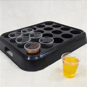 سینی موکب  ایستگاه صلواتی جا لیوانی 20 عددی هیئتی