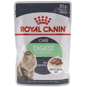 غذای پوچ گربه دایجستیو رویال کنین (Royal Canin Cat Digest Care Pouch) وزن 85گرم