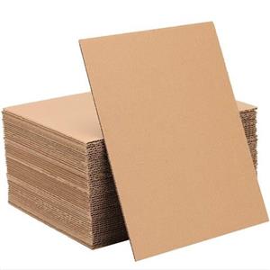 ورق مقوا کارتن برش خورده سایز 30x50 سانتیمتر بسته 20 عددی