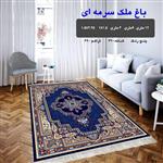 گلیم ماشینی کاشان طرح باغ ملک 9متری