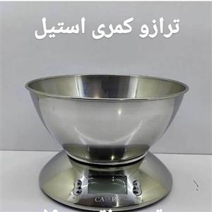 ترازو آشپزخانه استیل دیجیتال مارک معروف کمری باطری خور 