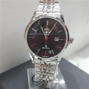 ساعت مچی عقربه ای زنانه کلاسیک -بند استیل -  برند اورینتORIENT