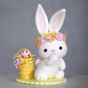 عروسک خرگوش تاپر کیک