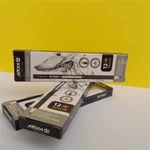 مداد سیاه 6 ضلعی آریا