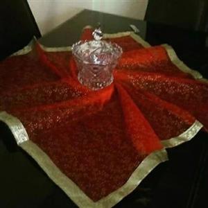 رومیزی حریر پرینتی