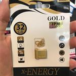 فلش مموری 32 گیگ ایکس-انرژی x-energy gold مادام العمر 