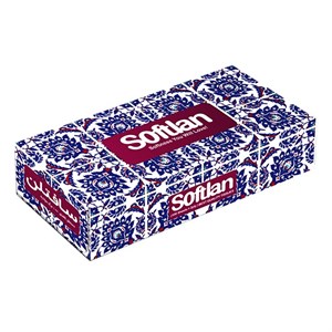 دستمال کاغذی 100 برگ دولا براوو مدل 0104 بسته 4 عددی 