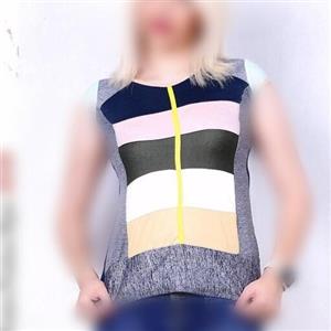 تاپ های زنانه رنگی تیکه ای ،رنگبندی فوق العاده ،به سایز 34 و 36 و 38 و 40 هم اندازه میشه ،جنس نخی ویسکوز، کشسانی هم داره