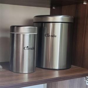 بانکه حبوبات 1 کیلویی تمام استیل برند سرکوله