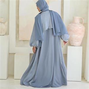 مانتو عبایی لنین دوتیکه شیک
