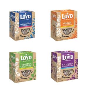 دمنوش گیاهی لوید مجموعه 4 عددی Loyd Herbal Tea Pack of 4