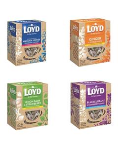 دمنوش گیاهی لوید مجموعه 4 عددی Loyd Herbal Tea Pack of 4