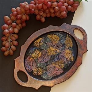 سینی پذیرایی رزین وچوب