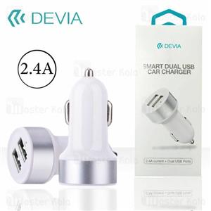 شارژر فندکی دیویا - DEVIA ZYH-C01 Smart Dual USB Car Charger 