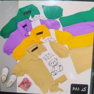 بلوز شلوار دخترانه ابرو بادی در سایز بندی می باشد مناسب 6سال تا10می باشد در دو رنگ موجود کرم و بنفش