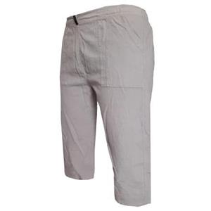 شلوارک طرح کتان رنگ کرم مردانه کد 33/051