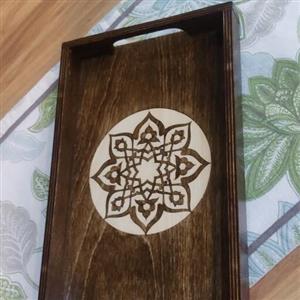 سینی چوبی پلای وود با روکش پلی استر
