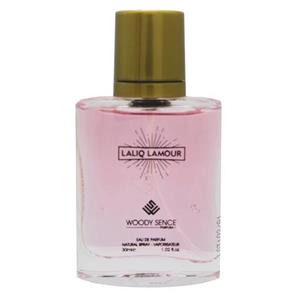 عطر جیبی زنانه وودی سنس مدل Lalique LAmour حجم 30 میلی لیتر