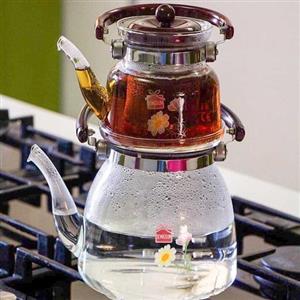 کتری قوری پیرکس شعله مستقیم خارجی
