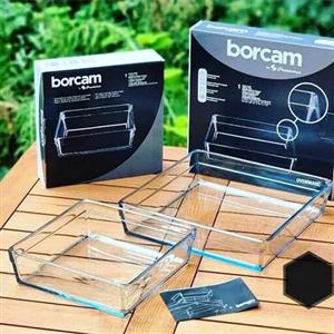 تابه پیرکس بورجام مربعی پاشاباغچه borcam 59304