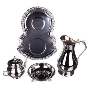 سرویس سماور برنجی 4 پارچه