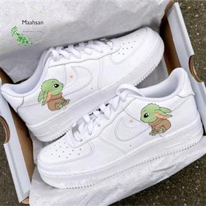 کتونی کاستوم شده -کتونی نایک ایر فورس  - ونس خاص - کتانی نایکی اسپرت - کفش مردانه و زنانه