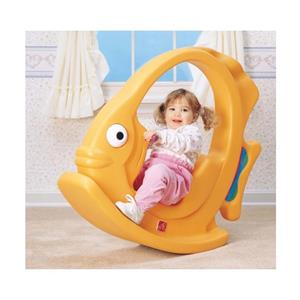 راکر کودک مدل ماهی سقف دار 5002