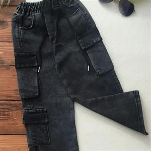 شلوار کارگو دخترانه سایز 65تا95