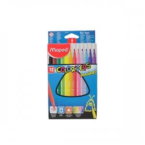 ماژیک رنگ آمیزی مپد مدل Color Peps Imagine - بسته 12 رنگ Maped Color Peps Imagine Marker - Pack of 12