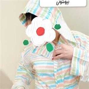 حوله تن پوش  دستبافت نخی سایز لارج مناسب قد 160 تا180 بسیار عالی