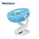 پنکه کلیپسی و رومیزی ویداسی با باتری لیتیومی قابل شارژ و چرخش 360 درجه  مدل WD-225Instagram Qeshmishop