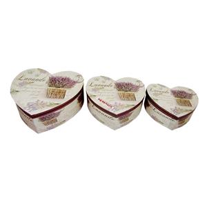 جعبه هدیه قلبی رزپک مدل 1101مجموعه سه عددی