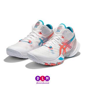 کتونی و کفش والیبال هندبال بسکتبال  اسیکس متارایز  های کپی ویتنام Asics Metarise رنگ سفید نوار طلایی