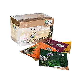 دمنوش گیاهی چای سبز و لیمو مهرگیاه بسته 14 عددی