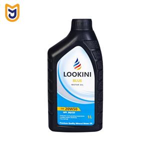 روغن موتور خودرو لوکینی LOOKINI مدل BLUE 20W50 (یک لیتری)