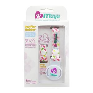 بند پستانک مایا مدل 0014231 بسته 2 عددی Maya Pacifier Holder Pack Of 