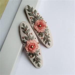 گیره مو گلدوزی شده رویایی و زیبا