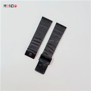 بند ساعت نیوی فورس مدل NF9068 سایز 22 حصیری مشکی