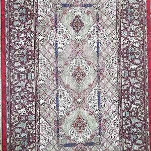 رومیزی روتختی یک نفره زیرانداز زیرسفره مخمل شانل ترک لمه رنگ ثابت قابل شست و شو ابعاد140در210سانتیمتر