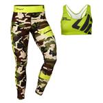 Trec Wear Sport Bra Leggings Set Army 10