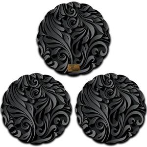 زیر لیوانی چوبی رنس مدل C4-42500 بسته 3 عددی
