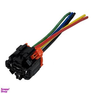 سوکت رله فن آریکو کد 1185 مناسب پژو 405 و پارس و سمند - بسته 10 عددی