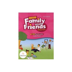 فلش کارت Flashcards Family and Friends Starter ویرایش دوم
