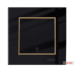 کلید صلیبی ویرا الکتریک مدل امگا - مشکی طلا مشکی