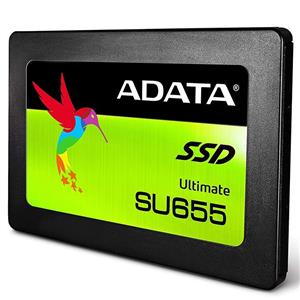 حافظه اس اس دی ای دیتا مدل آلتیمیت اس یو 655 با ظرفیت 120 گیگابایت ADATA Ultimate SU655 120GB 3D NAND Internal SSD Drive