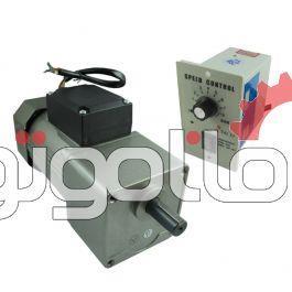 موتورگیربکس تک فاز دور متغیر 0.37 کیلو وات - نیم اسب 186 دور بر دقیقه، گیربکس نسبت 7.5، ساخت تایلی چین