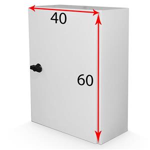 تابلو برق فلزی ۶۰×۴۰ سانتی متر روکار