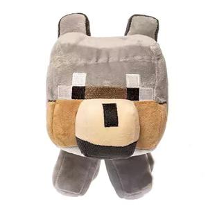 عروسک سگ گرگ ماینکرافت  ماین کرافت جنس مخمل میکرو 55 سانتی