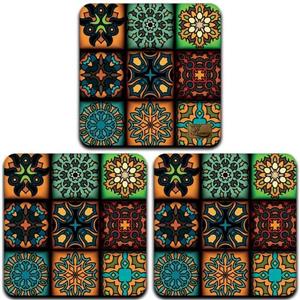 زیر لیوانی چوبی رنس مدل C3-42076 بسته 3 عددی